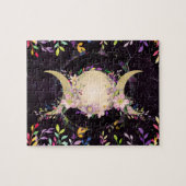 Triple Moon - Triple Goddess - Waterverf Legpuzzel (Horizontaal)