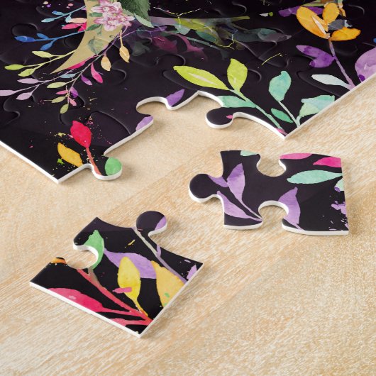 Triple Moon - Triple Goddess - Waterverf Legpuzzel (Zijkant)