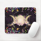 Triple Moon - Triple Goddess - Waterverf Muismat (Met muis)