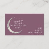 Triple Moon visitekaartje (Achterkant)