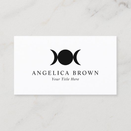 Triple Moon Visitekaartje (Voorkant)