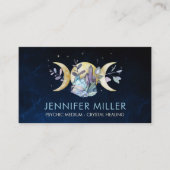 Triple Moon - Waterverf Crystals Visitekaartje (Voorkant)