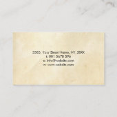 Triple Moon - White Blossom Visitekaartje (Achterkant)