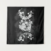 Triple Moon - White Blossom Wandkleed (Voorkant (horizontaal))