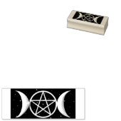 Triple Moons Metafysisch Rubberstempel (Gestempeld)