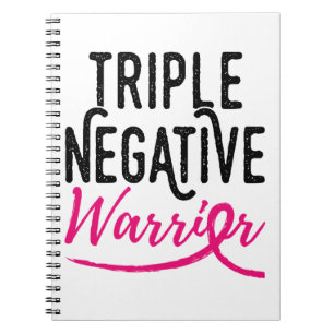 Triple Negative Survivor Breast Cancer Awareness Notitieboek