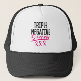 Triple Negative Survivor TNBC Breast Cancer Trucker Pet