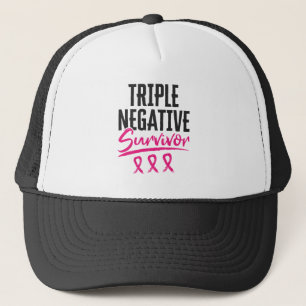 Triple Negative Survivor TNBC Breast Cancer Trucker Pet