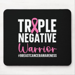 Triple Negative Warrior Breast Cancer Awareness Pi Muismat