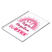 Triple Negative Warrior Breast Cancer Rainbow Notitieboek (Linkerzijde)