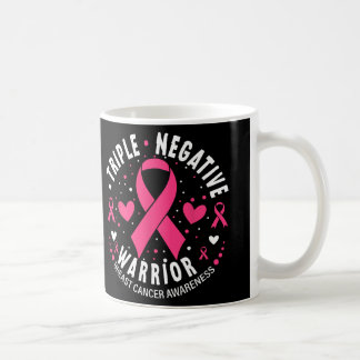 Triple Negative Warrior Pink Heart Borstkanker A Koffiemok
