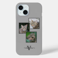 Triple Pet Portrait Telefoonhoes