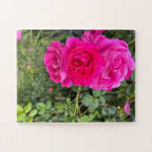 Triple Pink Roses Legpuzzel (Horizontaal)