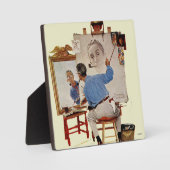 Triple Self-Portrait Fotoplaat (Voorkant)