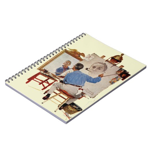 Triple Self-Portrait Notitieboek (Linkerzijde)