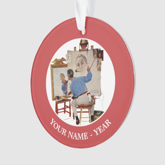 Triple Self-Portrait Ornament (voorkant)