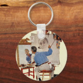 Triple Self-Portrait Sleutelhanger (Voorkant)