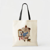 Triple Self-Portrait Tote Bag (Voorkant)