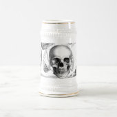 Triple Skull Beer Stein Bierpul (Center)