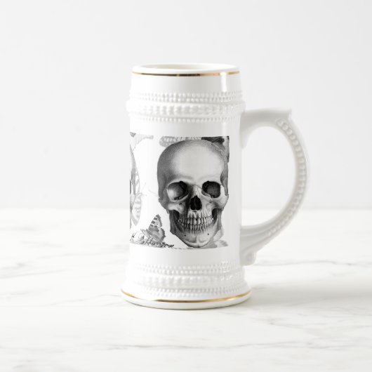 Triple Skull Beer Stein Bierpul (Rechts)