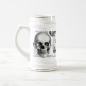 Triple Skull Beer Stein Bierpul (Links)