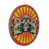 Triple Skulls Dartbord (Voorkant Links)