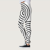 Triple spiraal Keltische Leggings (Links)