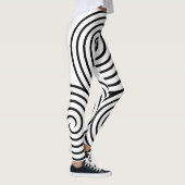 Triple spiraal Keltische Leggings (Rechts)