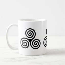 Triple Spiral Celtic Design Mok