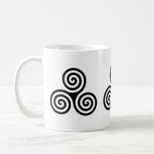 Triple Spiral Celtic Design Mok