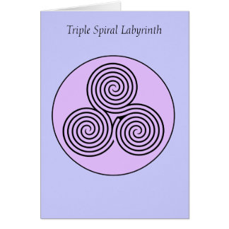 Triple Spiral Labyrinth