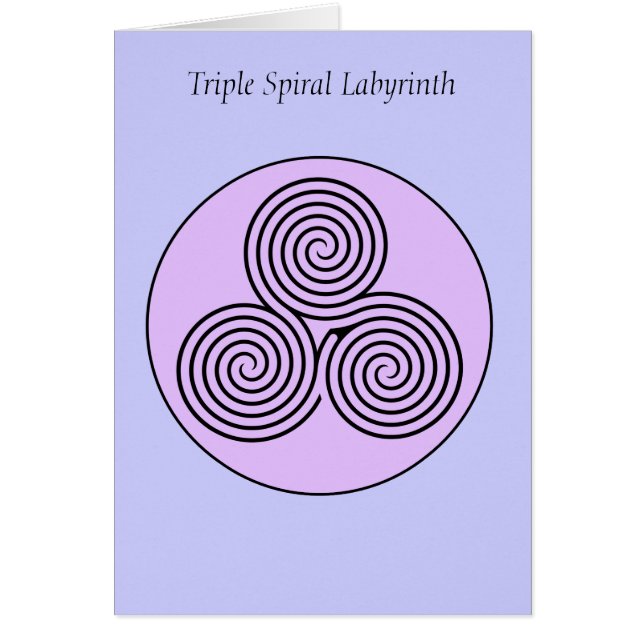 Triple Spiral Labyrinth (Voorkant)