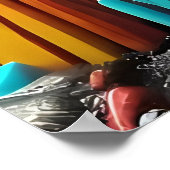 Triple-Ssight Troublemaker - Ken Gage Art Poster (Hoek)