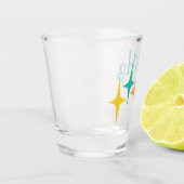 Triple Starburst Monogram Shot Glas (Links)