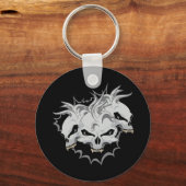 Triple Terror Skulls Sleutelhanger (Voorkant)