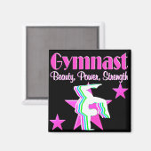 TRIPLE THREAT GYMNAST MAGNEET (Voorkant / Achterkant)