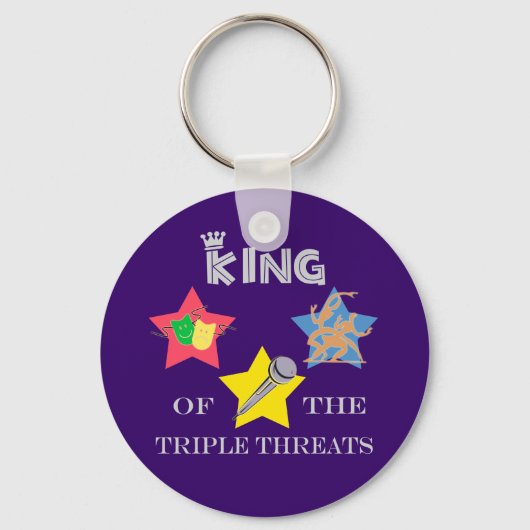 Triple Threat King Sleutelhanger (Voorkant)