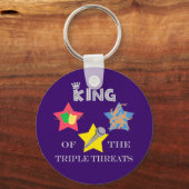 Triple Threat King Sleutelhanger (Voorkant)