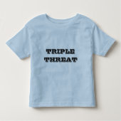 Triple Threat leuk kinder t-shirt (Voorkant)