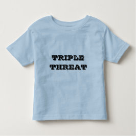 Triple Threat leuk kinder t-shirt