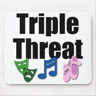 Triple Threat Mousepad Muismat