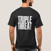 Triple Threat T-shirt (Achterkant)