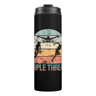 Triple Threat - Triathlon Athlete Thermosbeker