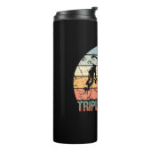 Triple Threat - Triathlon Athlete Thermosbeker (Gedraaid links)