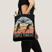 Triple Threat - Triathlon Athlete Tote Bag (Dichtbij)
