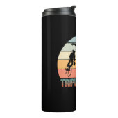 Triple Threat - Triathlon Sunset Thermosbeker (Gedraaid links)