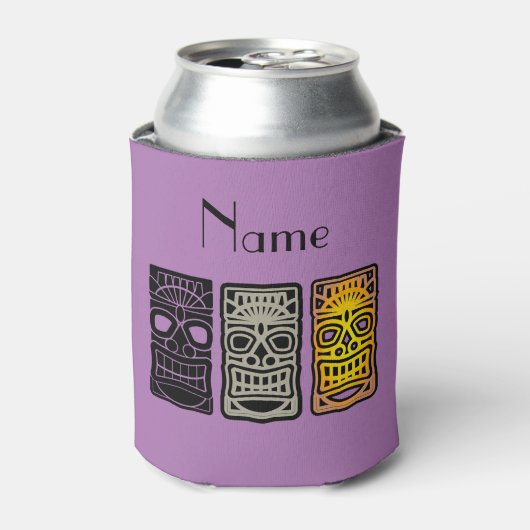 Triple Tiki sculptures Thunder_Cove Blikjeskoeler (Blikje Voorkant)