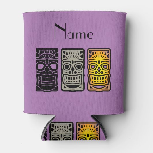 Triple Tiki sculptures Thunder_Cove Blikjeskoeler (Voorkant)