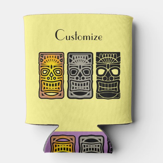 Triple Tiki sculptures Thunder_Cove Blikjeskoeler (Achterkant)