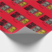 Triple Tiki sculptures Thunder_Cove Cadeaupapier (Hoek)